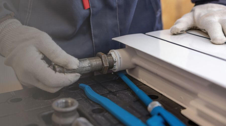 Professional water heater repair services in Russell, KS