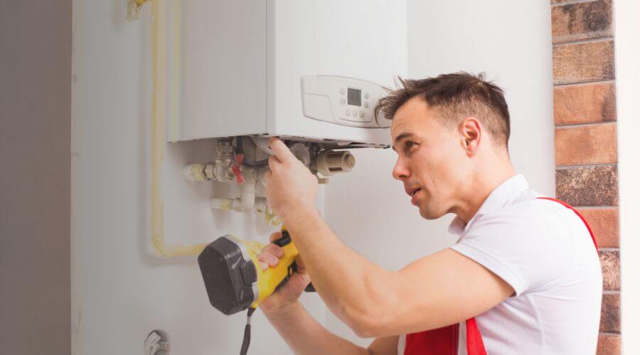 Professional water heater repair in Russell, KS